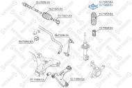 12-71058 STELLOX - PODUSZKA AMORTYZATORA PRZÓD PRAW.\ MAZDATRIBUTE ALL 01>