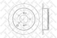 6020-3414 STELLOX - TARCZA HAMULCOWA TYŁ\ HYUNDAI SANTA FE/TRAJET/TUSCON 2.0-2.7 01>