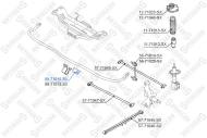 89-71016 STELLOX - TULEJA STABILIZATORA TYLNEGO CENTRALNA\ MAZDA 626 GF ALL 97>/323 BJ ALL 98-01