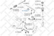 89-71036 STELLOX - TULEJA STABILIZATORA PRZEDNIEGO CENTRALNA\ MAZDA 6 GG/GY ALL 02>