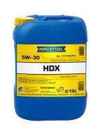 5W-30 10L HDX SAE RAVENOL - Olej silnikowy 5W-30 HDX SAE RAVENOL 