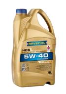5W-40 5L HCS SAE RAVENOL - Olej silnikowy 5W-40 HCS SAE RAVENOL 