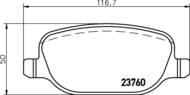 8DB355006741 HELLA PAGID - klocki ham. tył AR LA 