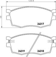 8DB355006951 HELLA PAGID - klocki ham. prz. DO HY KIA 