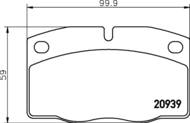 8DB355007251 HELLA PAGID - klocki ham. prz. BEDFO LOTUS OP 