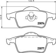 8DB355008871 HELLA PAGID - klocki ham. tył VO 