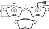 8DB355010631 HELLA PAGID - klocki ham. prz. FO SE VW 