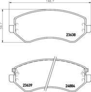 8DB355010051 HELLA PAGID - klocki ham. prz. CHR DO JEEP 