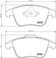 8DB355012891 HELLA PAGID - klocki ham. prz. FO LR VO VO ASIA 