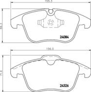 8DB355013621 HELLA PAGID - klocki ham. prz. JA 