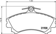 8DB355016681 HELLA PAGID - klocki ham. prz. MI PROTON VO 