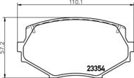 8DB355016861 HELLA PAGID - klocki ham. prz. MA 