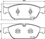 8DB355016031 HELLA PAGID - klocki ham. prz. AU 