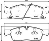 8DB355019551 HELLA PAGID - klocki ham. prz. DO JEEP 