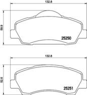 8DB355020771 HELLA PAGID - klocki ham. prz. CI PE 