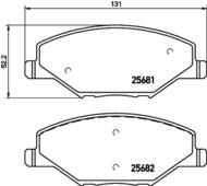 8DB355020521 HELLA PAGID - klocki ham. prz. SK VW 