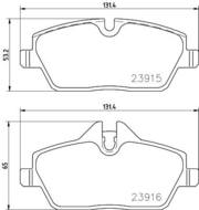 8DB355021881 HELLA PAGID - klocki ham. prz. BMW 