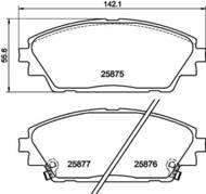 8DB355021421 HELLA PAGID - klocki ham. prz. MA 