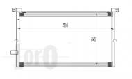 017-016-0012 ABAK - CHŁODNICA KLIMATYZACJI /LORO/ FORD MDEO 11/00-06/03