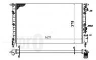 042-017-0011 ABAK - CHŁODNICA WODY /LORO/ RENAULT ESPACE 01/91-10/96