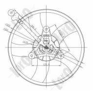 053-014-0014 ABAK - WENTYLATOR /LORO/ CORDOBA (6L) (02-) 1.2 i 12V / IBIZA IV (6