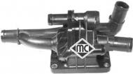 MC03776 METALCAUCHO - TERMOSTAT+OBUDOWA CITROEN/FIAT/FORD/PEUG EOT/MINI 1.6 DIESEL
