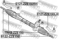 0122-ZZE150 FEBEST - DRĄŻEK KIEROWNICZY TOYOTA AURIS/HYBRID (UKP) ADE15,NDE150,NR