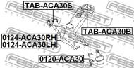 0124-ACA30RH FEBEST - WAHACZ PRZEDNI PRAWY TOYOTA RAV4 ACA3,ALA3,GSA33,ZSA3 2005.1