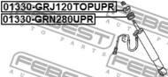 01330-GRN280UPR FEBEST - REAR SHOCK ABSORBER BUSHING TOYOTA LAND CRUISER (_J15_)