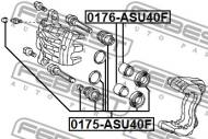 0175-ASU40F FEBEST - REPERATURKA ZACISKU HAM.GO PRZÓD TOYOTA HIGHLANDER (JPP) ASU