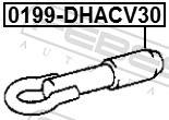 0199-DHACV30 FEBEST - HAK TRANSPORTOWY 