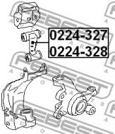 0224-327 FEBEST - WAHACZ PRZEDNI GÓRNY PRAWY NISSAN PRIMERA P11E 1996.06-2002.