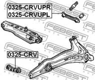 0325-CRVUPR FEBEST - DRĄŻEK POPRZECZNY GÓRNA PRAWA HONDA CR-V RD1 1996-2001 GN