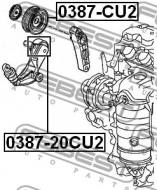 0387-CU2 FEBEST - ROLKA NAPINAJĄCA HONDA CIVIC 4D FD1 2006-2014 JP