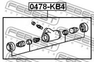 0478-KB4 FEBEST - CYLINDEREK HAM. TYLNY MITSUBISHI PAJERO/MONTERO SPORT KH0 20