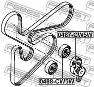 0488-CW5W FEBEST - ROLKA MITSUBISHI LANCER CY,CZ 2007.03-2013.02 EUR