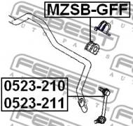 0523-211 FEBEST - DRĄŻEK STAB.PRZÓD LEWY MAZDA CX-7 ER 2007-2009 EU