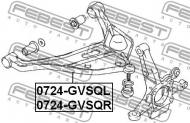 0724-GVSQR FEBEST - WAHACZ PRZEDNI PRAWY SUZUKI GRAND VITARA/ESCUDO SQ416/SQ420/