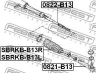 0821-B13 FEBEST - KOŃCÓWKA DRĄŻKA SUBARU IMPREZA G11 2000.02-2007.04 JP