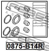 0875-B14R FEBEST - REPERATURKA ZACISKU HAM.GO TYŁ SUBARU IMPREZA G12 2007.03- J