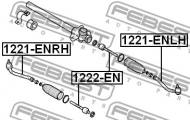 1221-ENRH FEBEST - KOŃCÓWKA DRĄŻKA PRAWA HYUNDAI I30/I30CW 07 (2007-) EUR