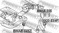 1920-E84F FEBEST - SWORZEŃ ZWROTNICY BMW 3 E90 2004-2008 ECE