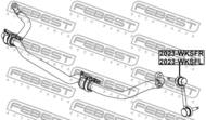 2023-WKSFR FEBEST - FRONT RIGHT STABILIZER LINK / SWAY BAR L JEEP