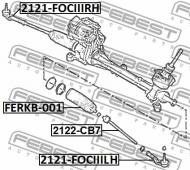 2121-FOCIIILH FEBEST - KOŃCÓWKA DRĄŻKA LEWA FORD FOCUS CB8 2011- EU