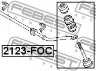 2123-FOC FEBEST - DRĄŻEK STAB. TYŁ FORD FOCUS CAK 1998-2005 EU