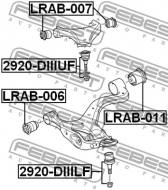 2920-DIIIUF FEBEST - SWORZEŃ WAHACZA PRZÓD GÓRA LAND ROVER DISCOVERY IV 2010-2016