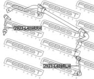 2923-L409RLH FEBEST - REAR LEFT STABILIZER LINK LAND ROVER 