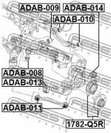 ADAB-011 FEBEST - TULEJA WAHACZA TYLNEGO POPRZECZNEGO AUDI A5/S5 COU.SPORT. 20