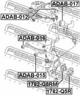 ADAB-017 FEBEST - TULEJA STAB. AUDI A5/S5 COU.SPORT. 2008- CA