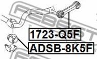 ADSB-8K5F FEBEST - GUMA STAB. AUDI A5/S5 COU.SPORT. 2008- CA